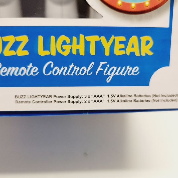 BUZZ LIGHTYEAR Toy Story 4 Remote Control Figure New in Box - Picture 13 of 13